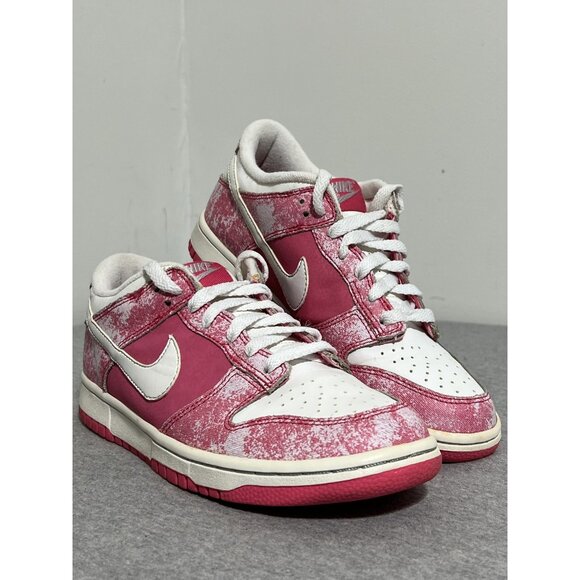 Nike Dunk Low SB Shoes Mens Size 8 Pink White 344942-111 Skateboarding 2008 Rare